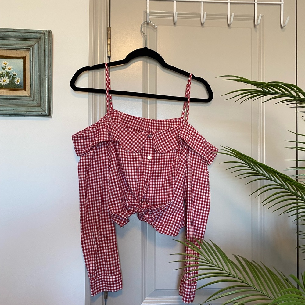 Vintage Off the Shoulder Top